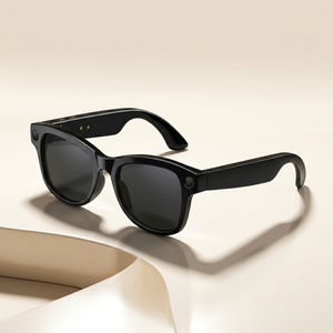 Lunettes intelligentes M02 avec caméra vidéo 4K, commande vocale, lecteur de musique, étui de charge et manuel - Product Image 5