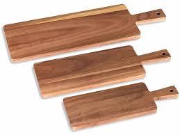 Tabla de cortar de madera natural para uso diario en la cocina, tabla de cortar de madera hecha a mano con pulido premium a bajo precio - Product Image 4