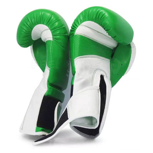 ถุงมือชกมวยถุงมือหนังแท้สำหรับมืออาชีพ - Product Image 2