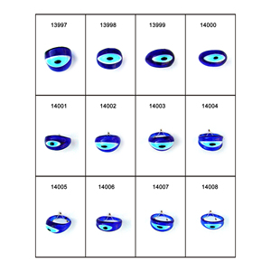 ลูกปัดแหวนแก้วทรงกลมขนาดเล็กและขนาดกลางทำด้วยมือสำหรับทำเครื่องประดับลูกปัดแก้วใหม่สำหรับการทำสร้อยข้อมือ - Product Image 1