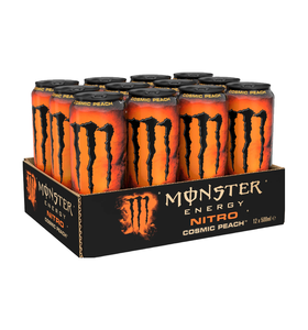 Bulk Monsters Nitro Cosmic Peach 24 Pack 500ml Each Master Carton Net Weight 12.5kg For Cash And Carry Wholesale Clubs - Product Image 2