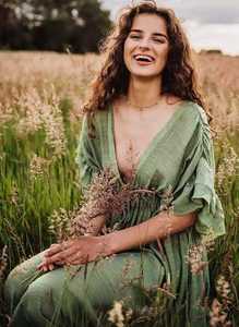 2023 bohemio Floral vestido con cuello en V elegante estilo bohemio Venta caliente mujeres media manga Maxi vestido hasta el suelo Floral elegante - Product Image 2