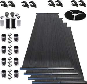 Kit Riscaldatore per Piscina a Pompa di Calore Solare Fai-da-Te ad Alte Prestazioni - Durata di Vita 15-20 Anni (4-4x10 / 1.5 Pollici I.D.) Header) - Product Image 1