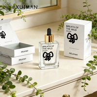 Bouteille Compte-Gouttes en Verre pour Huile Essentielle Ambrée Transparente Noire Rose 5ml 10ml 15ml 20ml 30ml 50ml 100ml, Impression de Logo Personnalisée