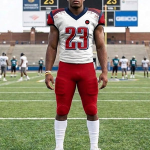 Uniforme de Fútbol Americano de Diseño Moderno, Ropa Deportiva Elegante, Perfecta para Equipos de Fútbol, Clubes y Sesiones de Entrenamiento - Product Image 3