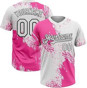 เสื้อซอฟต์บอลระบายอากาศน้ำหนักเบามีซับลิเมตสำหรับผู้ชายเสื้อพิมพ์ลายเสื้อทีมกีฬาสโมสร - Product Image 1