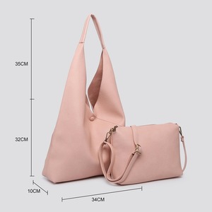 Bolso Hobo de cuero marrón Camel Bolso marrón para mujer Monedero suave para todos los días 2017 - Product Image 5