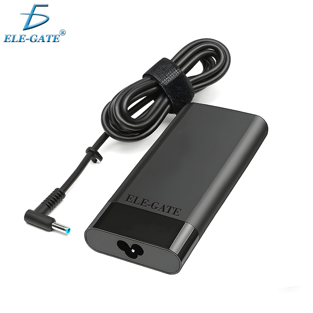 ELE-GATE for Compatible 135W 50-60Hz Blue Tip 4.5mm X 3.0mm 19.5V/6.15A Laptop Charger Adapter