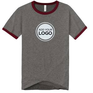 T-shirts à logo personnalisé Tri-Blend Ringer - Product Image 4