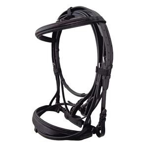 Bride en cuir marron souple de luxe de haute qualité, équipement équestre de course de chevaux indien confortable, vente en gros Premium - Product Image 4