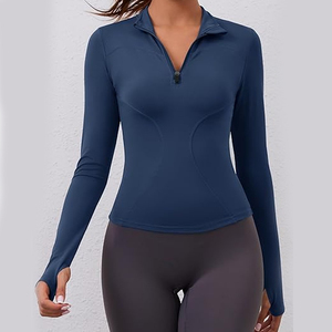 Logo personnalisé d'usine vestes pour femmes veste universitaire en plein air sports gym yoga coupe-vent vestes de yoga - Product Image 1