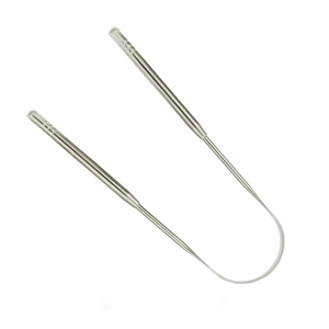ที่ขูดลิ้นสแตนเลสเพื่อลมหายใจสดชื่นและการดูแลสุขอนามัยในช่องปาก - Product Image 6