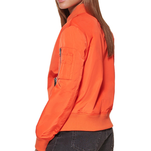 Veste bombardier coupe-vent chaude pour l'hiver, respirante, manches longues, coupe décontractée, pour femmes. - Product Image 3