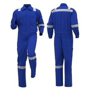 Combinaison de travail unisexe de protection costume uniforme en coton avec certification EN séchage rapide pour entrepôt d'ingénierie d'atelier - Product Image 3