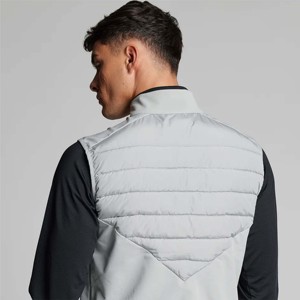 Gilet matelassé élégant pour homme-Veste sans manches chaude et durable, parfaite pour les activités d'hiver et de plein air - Product Image 6