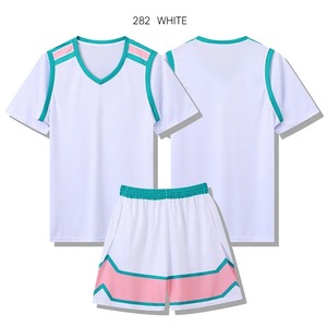 ชุดบาสเกตบอลระบายอากาศได้ดีชุดบาสเก็ตบอลพิมพ์ลายมืออาชีพวัสดุดี - Product Image 5