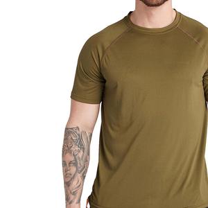 เสื้อยืดผู้ชายผ้าฝ้าย 100% ป้องกันรอยยับ แขนสั้น คุณภาพสูง ทรงหลวม พิมพ์ลาย เสื้อยืดคอกลมทรงแอคทีฟฟิต - Product Image 3