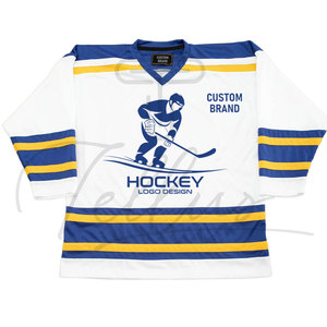 Jersey de Hockey sobre Hielo para Hombre 2026, Nuevo, de Alta Calidad, Diseño Personalizado, 100% Poliéster, Secado Rápido, Transpirable, con Logotipo Personalizado - Product Image 5