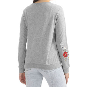 Camisetas transpirables cómodas para mujer, camisas de lana de manga larga para mujer, algodón suave, 100%, a la moda - Product Image 2