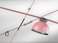 Rail lumineux LED décoratif moderne en aluminium pour hôtel, flexible, tressé, 48V DC, ultra-fin, magnétique, CRI 90, couleur 3000K-6000K