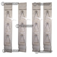 Piliers de mariage modernes et simples en bois, style sud-indien, décorations de mariage, utilisation intérieure/extérieure, vente en gros disponible