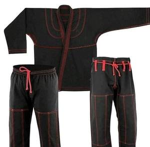 Algodón Jiu Jitsu BJJ Gi uniforme ligero entrenamiento Grappling Kimono conjunto para hombres mujeres ajuste personalizado ropa de artes marciales - Product Image 1