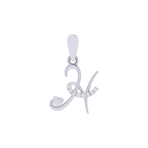 Collar de Moda con Colgante de Letra H de Plata de Ley 925 con Circonita Cúbica, Chapado en Oro, Acabado en Rodio Rosa, con Certificado BIS - Product Image 6