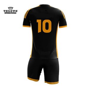 Tenues d'équipe personnalisables en gros, style football tendance, pour améliorer les performances des joueurs, 100% polyester, coton biologique, ODM - Product Image 5