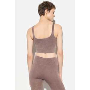 Sujetador deportivo sin relleno con tirantes gruesos - Product Image 4