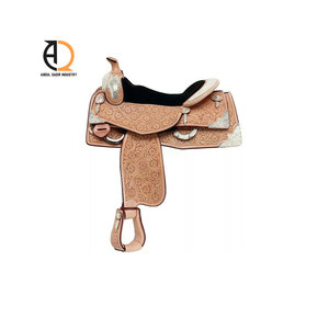 Silla de Montar Occidental de Cuero de Caballo con Juego Completo de Accesorios |   Accesorios de Alta Calidad para una Conducción de Caballos Cómoda - Product Image 6