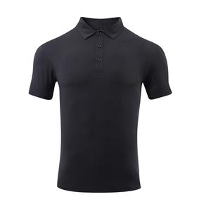 Vente en gros de polo pour hommes à séchage rapide personnalisé 100% polyester biologique motif solide golf pour polos grande taille pour hommes - Product Image 1