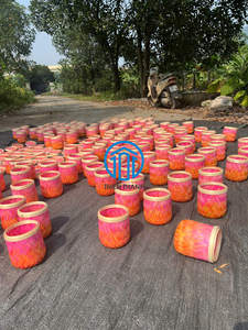 ถาดหญ้าทะเลทอมือพร้อมตะกร้าของขวัญขนาดเล็กสำหรับตกแต่งบ้านหรือบรรจุภัณฑ์เทศกาลรอมฎอนวันหยุดผลิตในเวียดนาม - Product Image 6