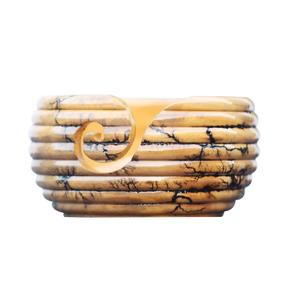 Handmade Yarn Bowl Wooden Lichtenberg <b>Figure</b> <b>Resin</b> Epoxy Bowl for Knitting Yarn Bowl With Hook Best Gift Idea - Product Image 1