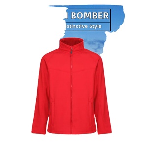 New American-style Heavy-duty Fringed-edged <b>Padded</b> Shoulder Cotton Men's Streetwear Heart Pattern Bomber <b>Jacket</b> - Product Image 3