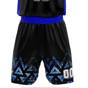 Ensemble de maillots de basket-ball unisexes de haute qualité, sans manches, imprimés, respirants, 100% polyester, taille plus, logo personnalisable - Product Image 4