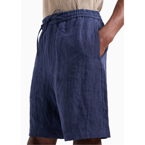 Shorts décontractés pour hommes, shorts de détente doux à coutures pour la maison, shorts de fitness d'été pour hommes avec confort élastique - Product Image 5