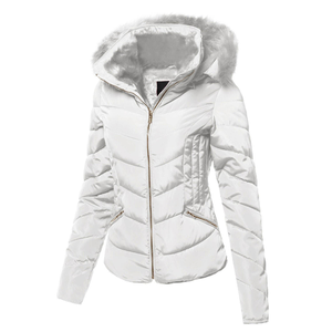 Nouvelle veste bomber en coton et nylon imperméable coupe-vent à séchage rapide pour femmes, style tendance, prix de gros, hiver froid - Product Image 3