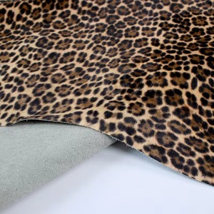 Tannery עור בעלי חיים סיטוני הדפס עור פרה אמיתי גמורים פרוות עור סיים