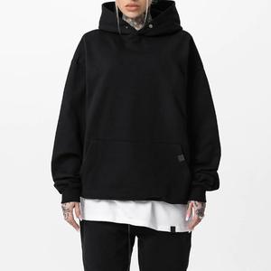 Sweatshirts à capuche surdimensionnés pour femmes Tissu 100% coton Pull à capuche ample avec poche personnalisée Sweatshirts pour femmes - Product Image 1