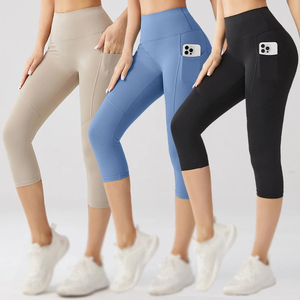 Wholesale Comfortable Slim Fit Women's High Waist <b>Seamless</b> <b>Legging</b> Professional Manufacturer's High Quality Yoga <b>Leggings</b> - Product Image 2