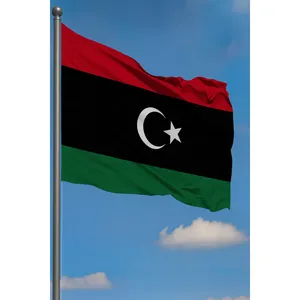 Drapeau de jardin en aluminium imprimé numériquement pour affichage extérieur - Fanion en soie pour agence de voyage - Product Image 3