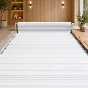Sistema Automático de Seguridad para Cubiertas de Piscina, Diseño Retráctil, Resistente a los Rayos UV, Ajuste Personalizado, para Piscinas de Villas y Hoteles - Product Image 3