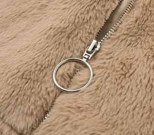 2025 nouveau Design moderne mode grande taille moelleux automne chaud à la mode Faux hiver dames noir bleu femmes manteau fourrure veste pour les femmes - Product Image 6