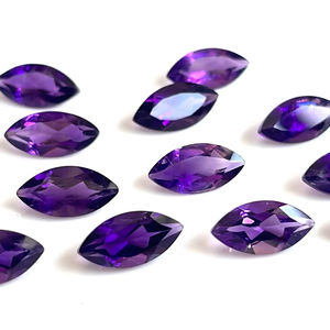 Marquesa de amatista natural 3x6mm facetado-Amatista suelta Marquesa Corte de calidad superior - Product Image 1