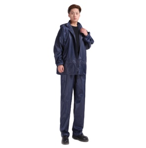 Cost Performance Customized Rain Coat High Quality And Comforetable Waterproof Safety Rain Suit For Men - Product Image 1