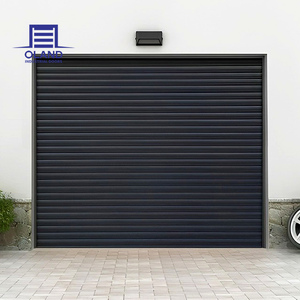 Porte à enroulement en aluminium OLAND, porte industrielle anti-effraction, porte à enroulement <span class=keywords><strong>électrique</strong></span> avec <span class=keywords><strong>rideau</strong></span> coupe-vent pour entrepôt - Product Image 4