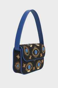 Multicolor Beaded <b>Bag</b> with Handle, Handheld <b>Bag</b>, Casual Hand <b>Bag</b>, Indian Handicraft, Handmade, <b>Baguette</b> <b>bag</b>, - Product Image 5