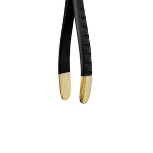 Fórceps de Extracción Dental Manual de Acero Inoxidable Negro y Dorado para Premolares Inferiores, Agarre Profundo, Esterilizado a Alta Temperatura, Quirúrgico - Product Image 6