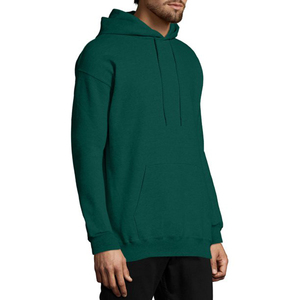 Sweat à capuche pour homme de la dernière collection de Custom Apparel, de haute qualité, 100% coton molletonné pour l'hiver, motif uni brodé - Product Image 2