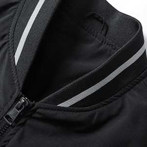 Nueva chaqueta de bombardero personalizada 2025 para hombre, diseño informal, chaqueta de bombardero informal de motorista de invierno - Product Image 3